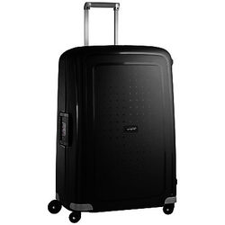 Samsonite S'Cure 4-Wheel 81cm Extra Large Suitcase Black